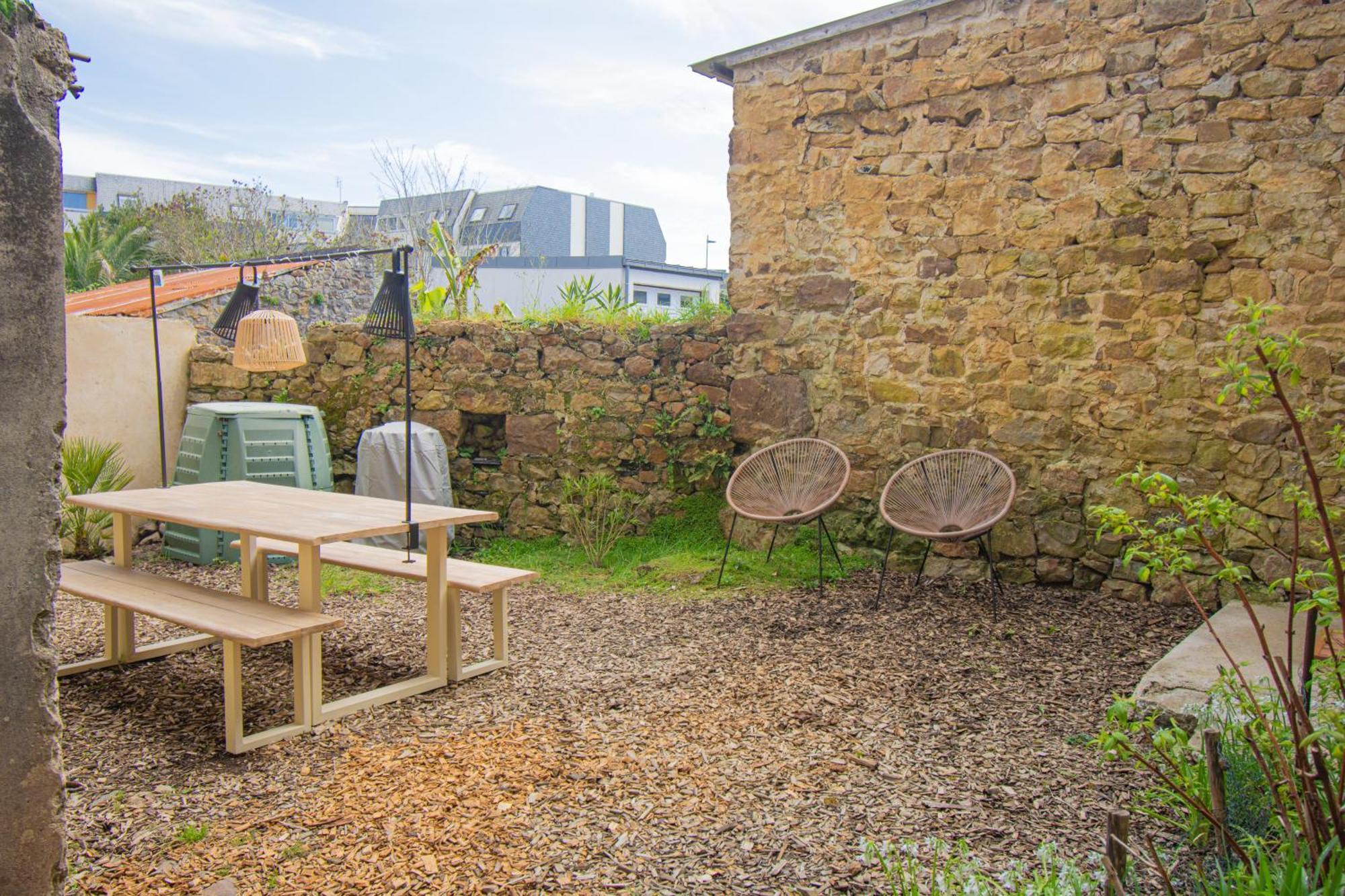 Coeur De Presqu'Ile I Maison Spacieuse Avec Cour Interieure Crozon Esterno foto